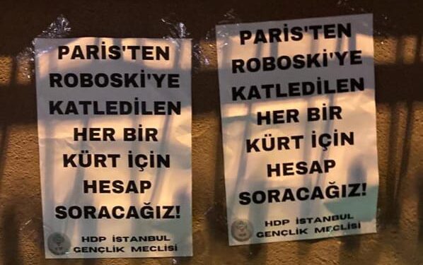 Kadıköy ve Üsküdar sokaklarında Kürtlere yönelik katliamlara tepki