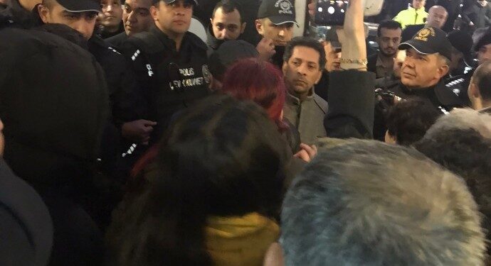 Kocaeli’de Encü’ye saldırı protestosu: 6 gözaltı