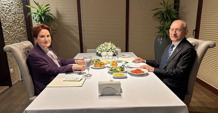 Kılıçdaroğlu ile Akşener bir araya geldi