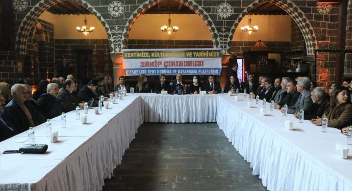 Diyarbakır Kent Koruma ve Dayanışma Platformu kuruldu