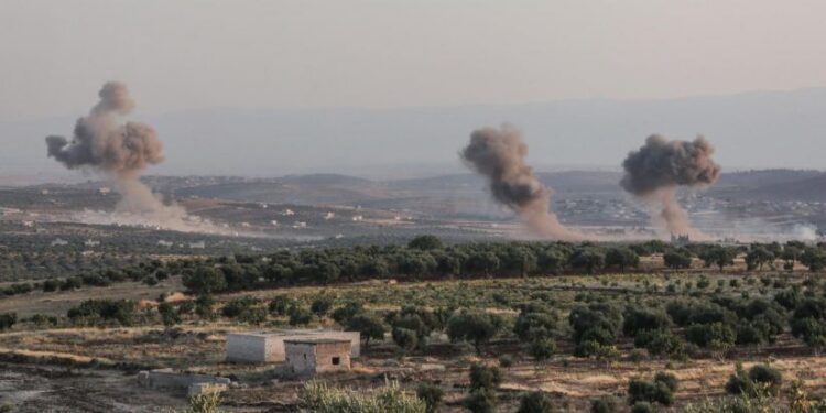 Til Temir’e bağlı köyler bombalanıyor