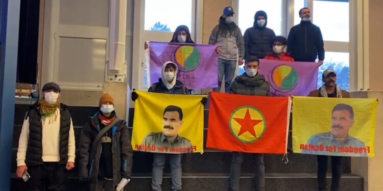 Lozan Üniversitesi’nde tecrit protestosu