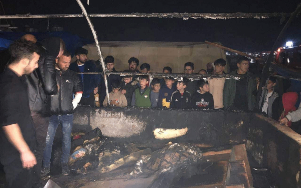 Êzidilerin yaşadığı Keberto kampında yangın çıktı