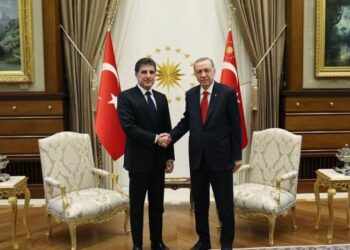 Barzani, Erdoğan ile buluştu