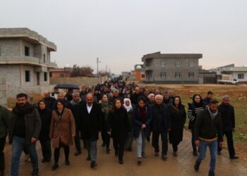 Tecride karşı bedenini ateşe veren Taş’ın ailesine ziyaret