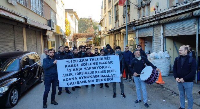 Saya işçileri iş bıraktı