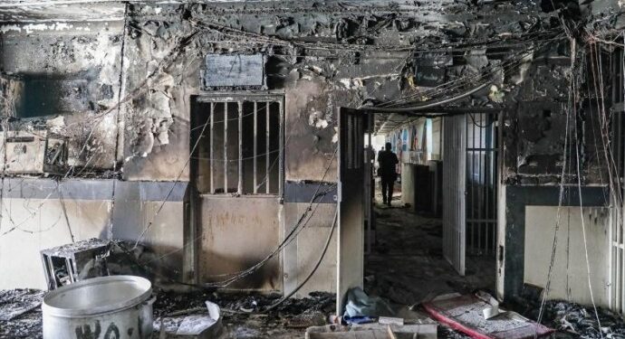 Evin Hapishanesi’nde çıkan isyanla ilgili tutuklulara dava