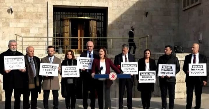 Beştaş: Tecrit sonlanmadan gerçek demokrasi mümkün değil