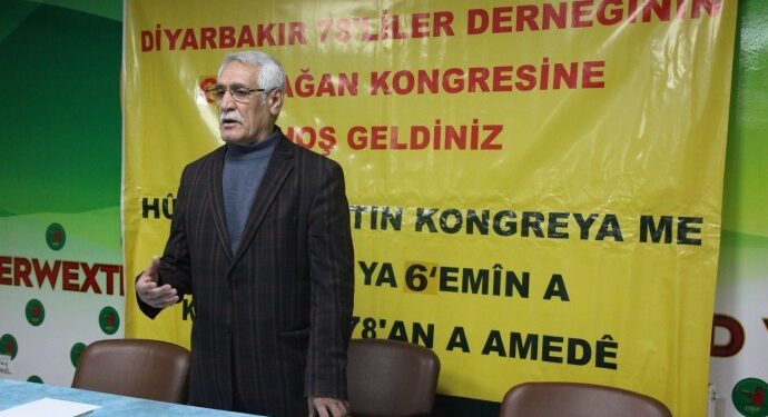 Amed 78’liler Derneği 6’ncı Olağan Kongresi’ni gerçekleştirdi