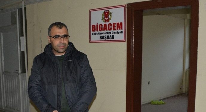 Bêdlîs Gazeteciler Cemiyeti binasında hırsızlık