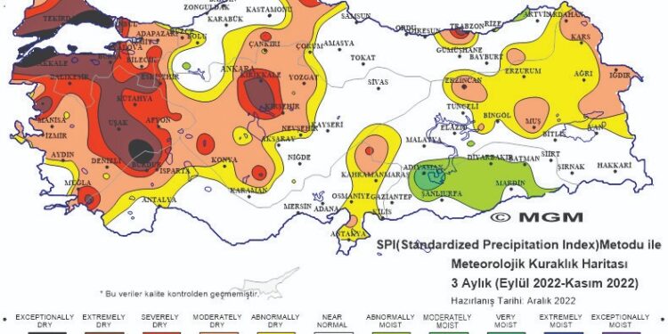 Kuraklık çok şiddetli gelişiyor