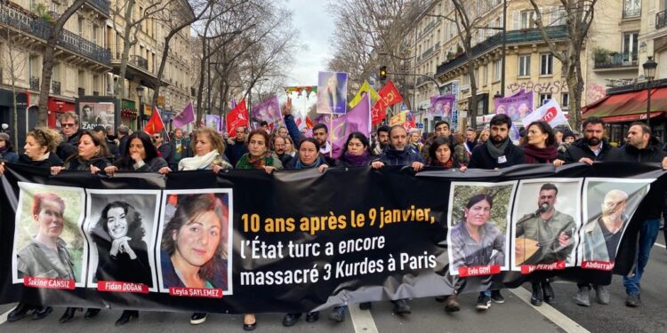 On binler Paris’te katliamı kınadı: 2013 dosyasındaki devlet sırrı kararı kaldırılsın