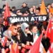 Erdoğan’ın mitinginde Sinan Ateş protestosu