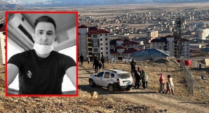 Gever’de bir bekçi boş arazide ölü bulundu