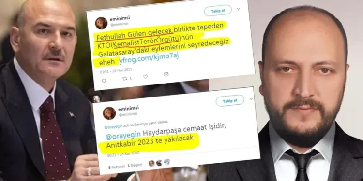 Soylu’nun danışmanı Şen’in paylaşımları: Anıtkabir yıkılacak, Gülen gelecek