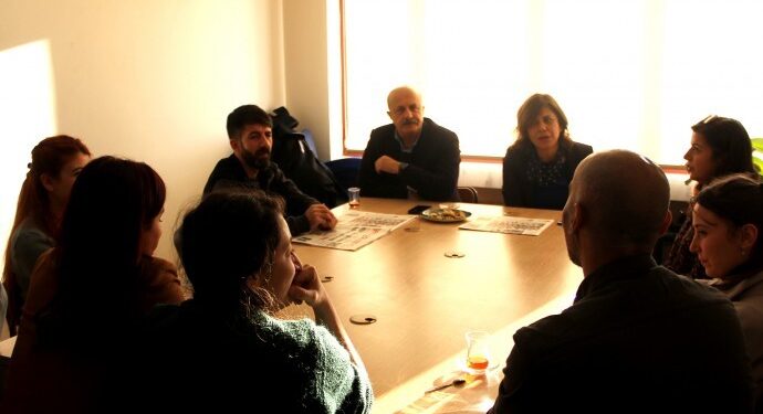 HDP’den basın ziyaretleri: Bizi izlemeye devam edin