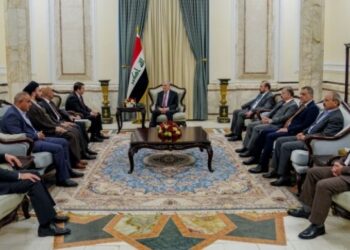 Irak Cumhurbaşkanı Reşid Şengal heyetiyle bir araya geldi