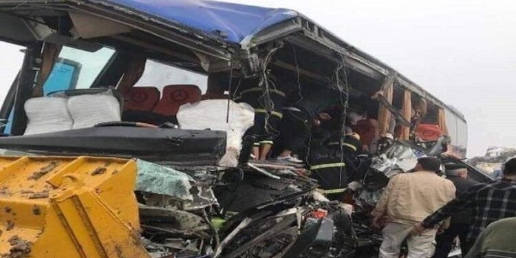 Irak’ta otobüs kazası: 7 ölü, 30 yaralı