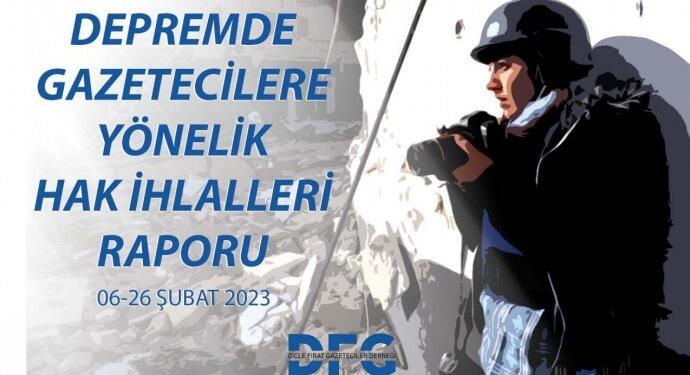 DFG’den depremde gazeteciler raporu: 25 gazeteci yaşamını yitirdi