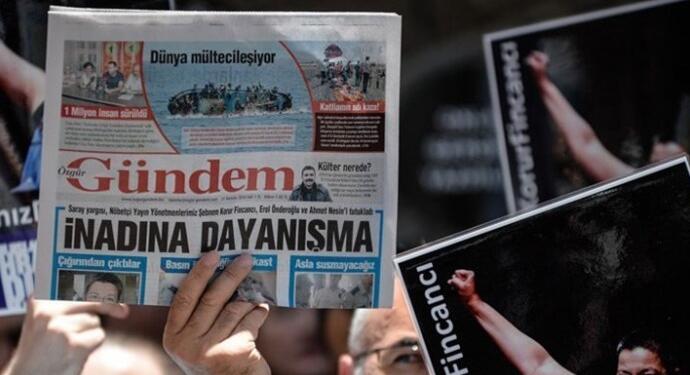 Özgür Gündem Nöbetçi Yayın Yönetmenliği davası ertelendi