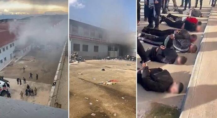 Adalet Bakanlığı’ndan Hatay Cezaevi’ndeki isyana ilişkin açıklama