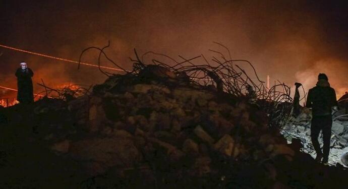 Deprem Suriye’de de yıkıma neden oldu