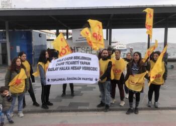TÖP’den Kızılay protestosu