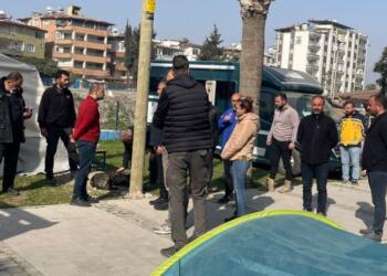 Defne’de koordinasyon merkezine ‘alanı boşaltın’ denildi