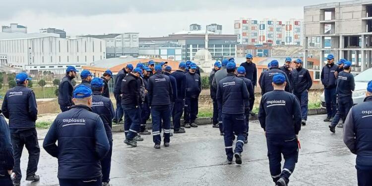 As Plastik’te 140 işçi iş bıraktı