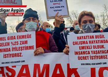 Emeklilerden mücadele çağrısı: Denklemi kıracağız