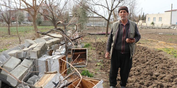 Narlı’da 2 bin arı enkaz altında kaldı