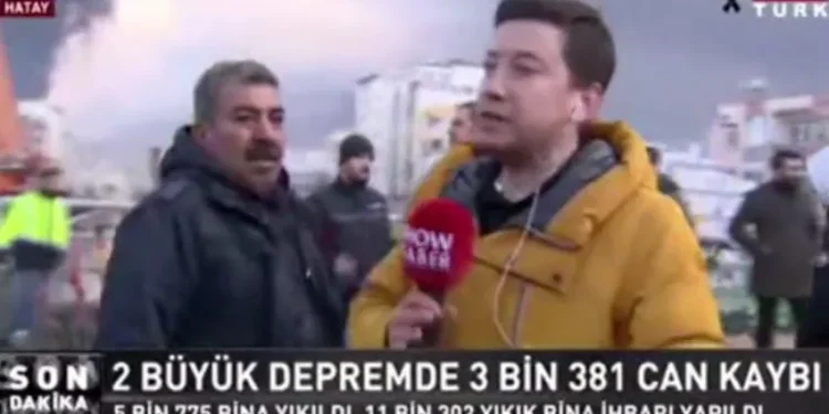 Habertürk Erdoğan’ı eleştiren depremzedenin sesini yayından aldı