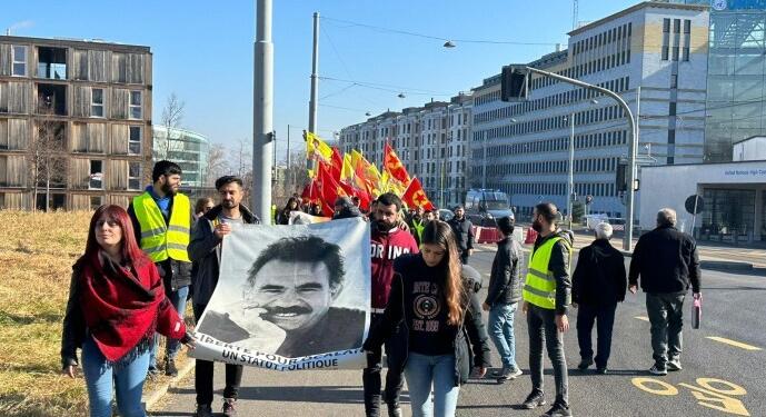 15 Şubat uluslararası komplo Cenevre’de protesto edildi