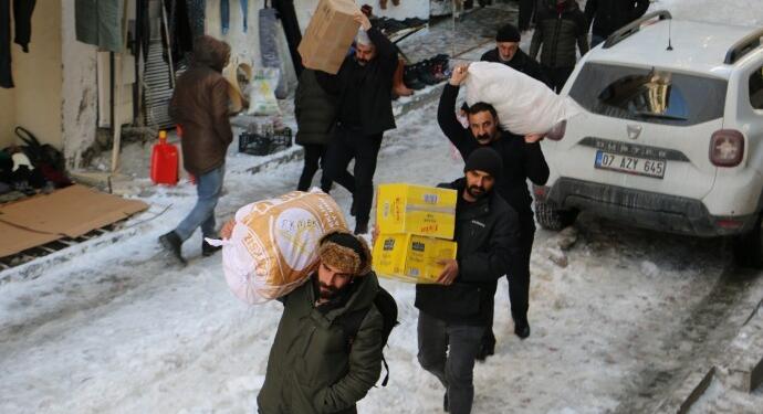 HDP yardımları deprem bölgesine ulaşmaya devam ediyor