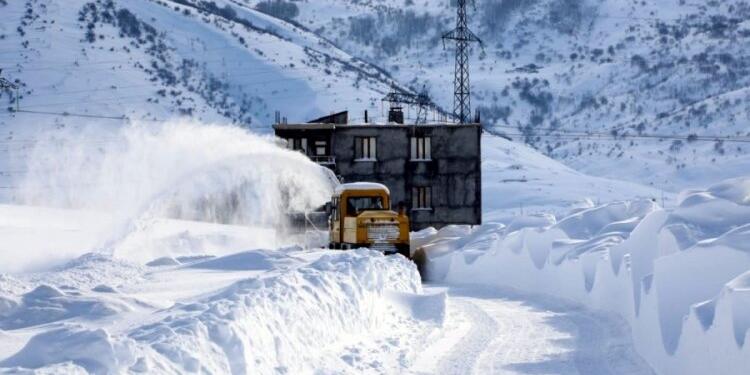 Kurdistan kentleri için yoğun kar uyarısı