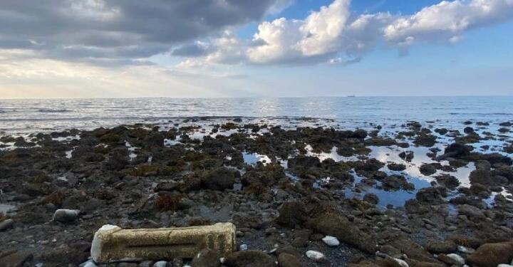 Muğla’da deniz 20 metre geri çekildi