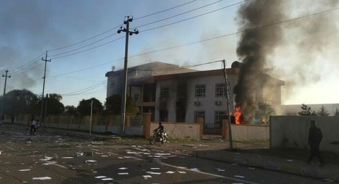 Süleymaniye’de mayın patladı, bir kişi hayatını kaybetti