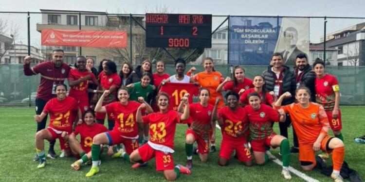 Amedspor Kadın Futbol Takımı ligde puanını 25’e çıkardı