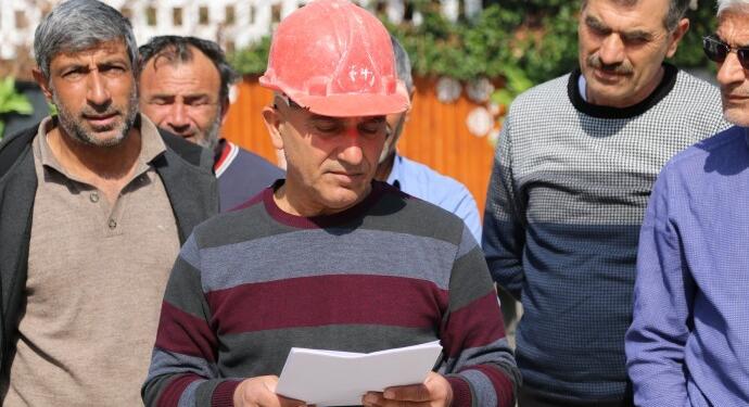Deprem bölgesinde inşaatlar devam ediyor, işçiler tepkili: Bir an önce durdurulmalı