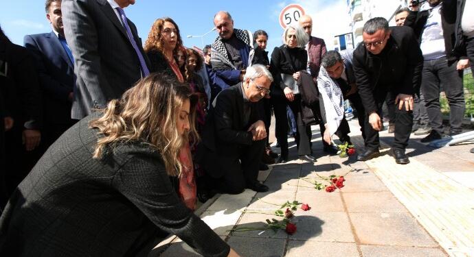 Kemal Kurkut vurulduğu yerde anıldı