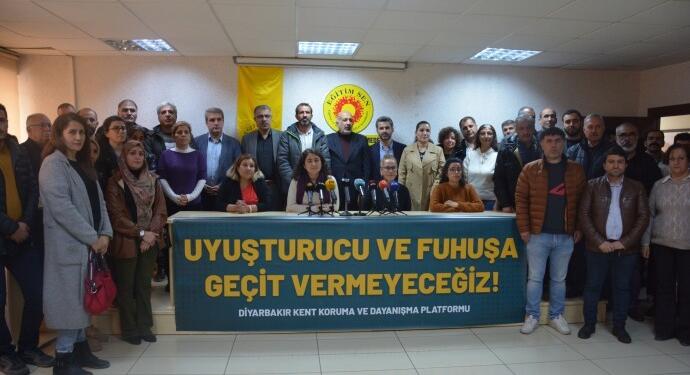 Amed’de ‘uyuşturucu ve fuhuşa’ karşı açıklama: Sözde işletmeler denetlensin