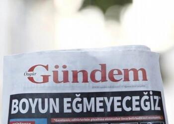 Kapatılan Özgür Gündem’e para cezası