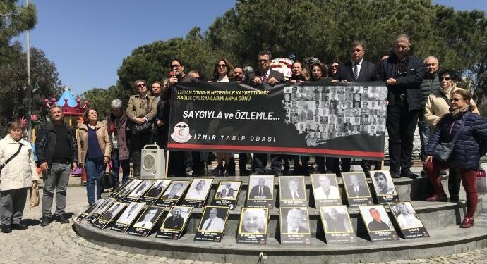 TTB pandemi nedeniyle hayatını kaybeden sağlıkçıları andı