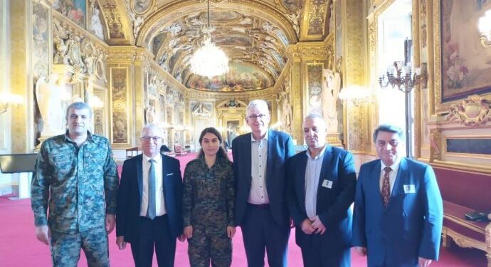Kuzey ve Doğu Suriye Özerk Yönetimi, Fransa Senatosu’nda