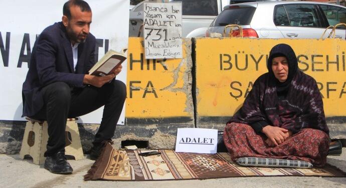 Şenyaşar ailesi iftarı Urfa Adliyesi önünde yapacak