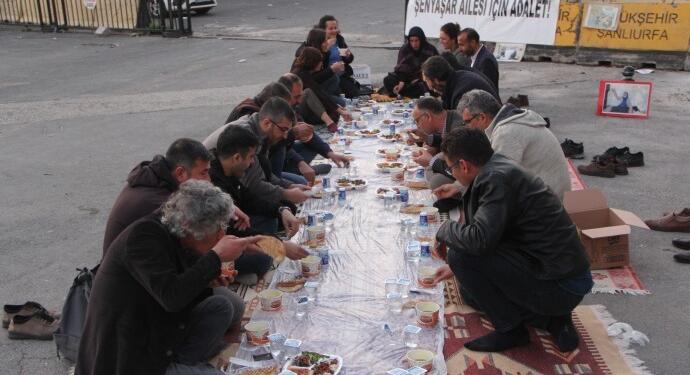 Şenyaşar ailesi iftarı KESK’liler ile açtı
