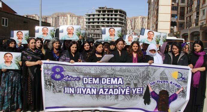 Şirnex’te 8 Mart açıklaması: Mücadelemiz saltanatlarının yıkılma sebebidir