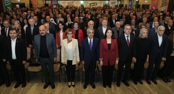 Sancar: Diktatörlüğe karşı güçlü demokrasiyi inşa etmek için geliyoruz