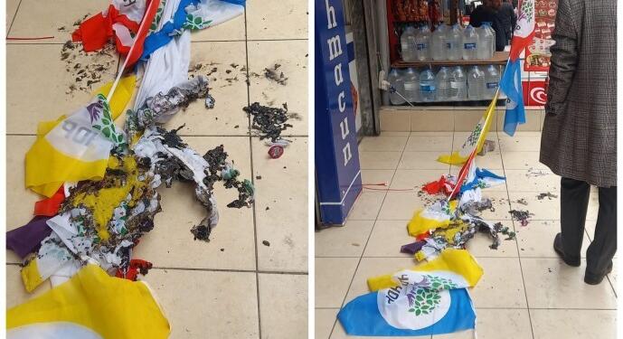 HDP seçim irtibat bürosuna saldırı