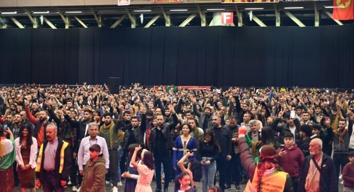 İsviçre’de binler buluştu: Tecride karşı Newrozun direniş ruhunu yükselteceğiz